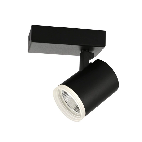 Lampa sufitowa reflektor HELVIA dł. 11,5cm 5W LED barwa neutralna 4000K | czarny