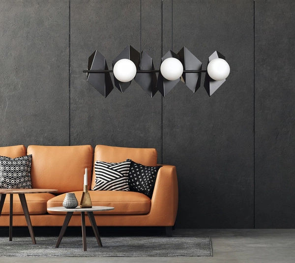 Lampa wisząca Emibig DRIFTON 6 Czarny 636/6