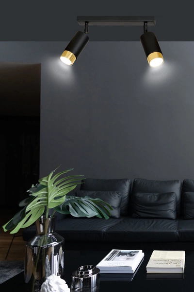 Lampa sufitowa Emibig HIRO 2 BL/GOLD 965/2