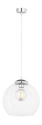 Nowoczesna Lampa wisząca ASTI wys. 80cm 1xE27 15W IP20 | Chrom