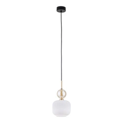 SOPHIA COGNAC WHITE LAMPA WISZACA 1XE14