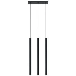Lampa Wisząca PASTELO 3 Czarna Stal, SL.0470