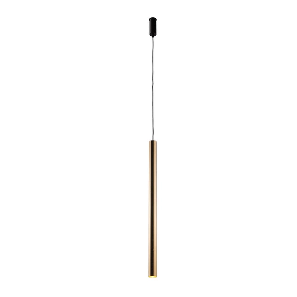 Lampa wisząca Akadi 1 - Mosiądz polerowany-czarna (700 mm) 8883 Antigo