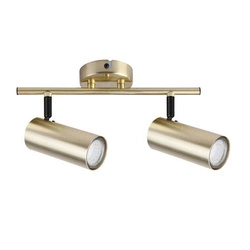 Lampa ścienna/sufitowa COLLY, 92-01719, mosiądz, 2x15W GU10