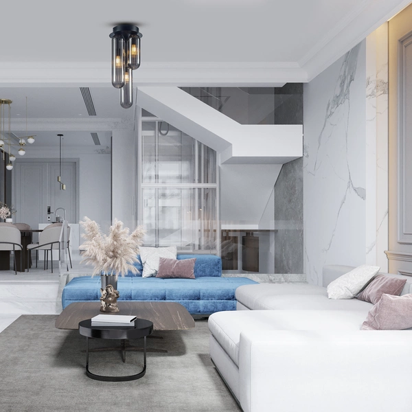 Lampa sufitowa PAX BLACK 3xG9