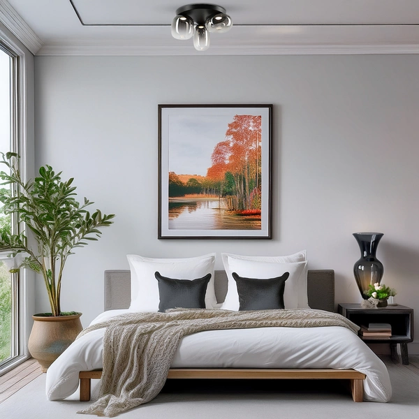 Lampa sufitowa VASO SMOKED 12W