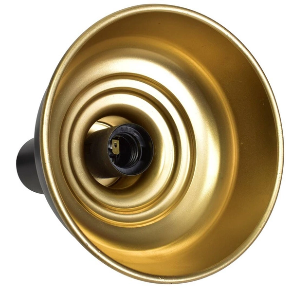 Lampa sufitowa MARGO, czarny/złoty, 3x60W E27, MLP6211