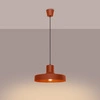 Lampa wisząca BILO ochra czerwona