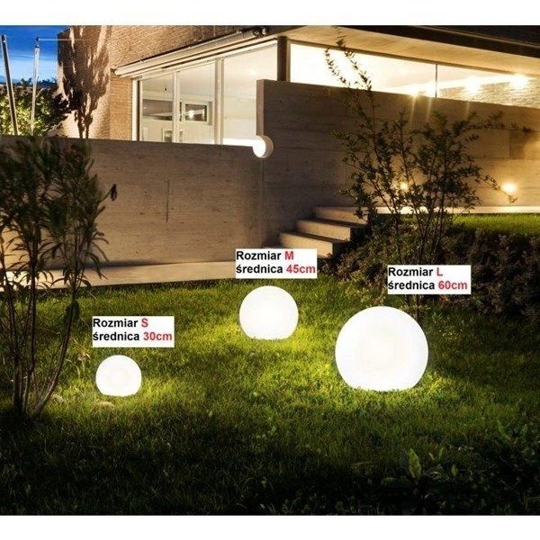 Świecąca kula do ogrodu CUMULUS L śr. 60cm 6978
