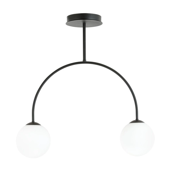 Lampa sufitowa Emibig ARCHI 2 BL OPAL 1288/2