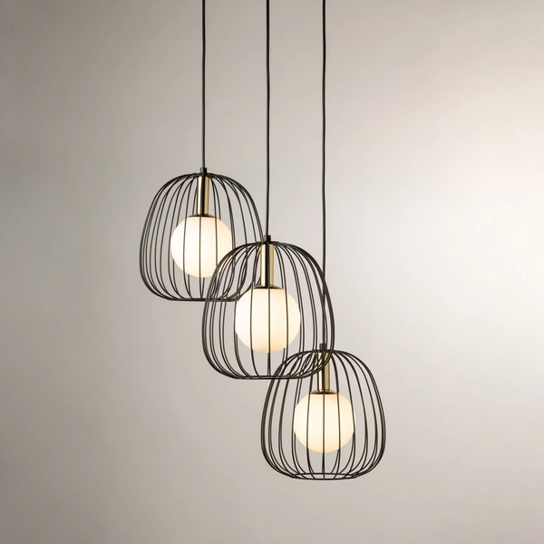 Lampa Sigma BELL 3 czarny/złoty 40729