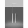 Lampa wisząca WEZYR 2 SL.0958 biała 2xG9