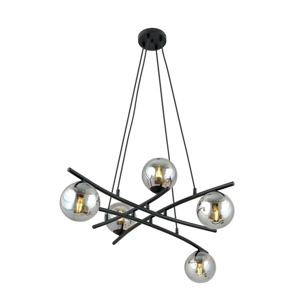 Lampa wisząca Emibig ESSA 5 GRAFIT 1203/5