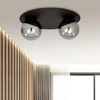 Lampa sufitowa Emibig SOLAR 2 Czarny/GRAFIT 1128/2