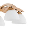 Lampa sufitowa żyrandol EMIR drewno śr. 56cm