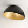 Lampa Sigma Sfera 70 plafon czarny/złoty 32472