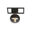 Lampa sufitowa Emibig IMAGO 1E Czarny/STRIPE 1132/1E