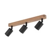 Lampa sufitowa TOP WOOD 3292 3xGU10 czarna 3292