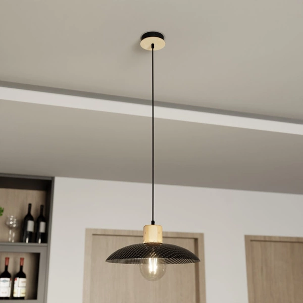 Lampa wisząca Emibig KOBE 1 Czarny 1318/1