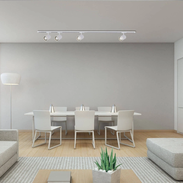 Zestaw szynoprzewodu Tokio SET 1F, biały, 4x40W GU10