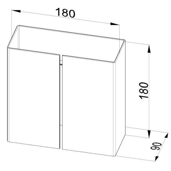 Kinkiet LINEA, Stal, Biały, G9 2 x 40 W, SL.0375