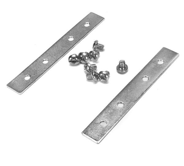 Łącznik - blaszki do szyn magnetycznych podtynkowych 9mm komplet | 2szt