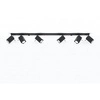 Designerska lampa sufitowa MERIDA 6L SL.0460 Czarna 6xGU10