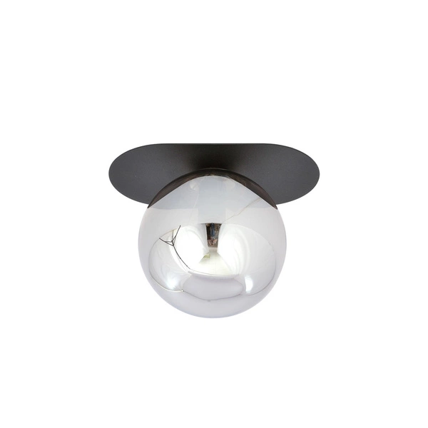 Lampa sufitowa Emibig PLAZA 1 Czarny/GRAFIT 1119/1