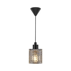 Lampa wisząca HOLLYWOOD E27 60W Szkło | Przezroczysty