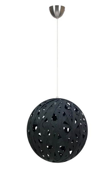 Lampa wisząca FRIDA 40 cm 31-51134 czarna 1x60W E27
