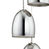 Lampa wisząca ALFA RONDA CHROM 3xE27 34cm | 60143