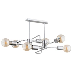 Lampa sufitowa ALFA MONROE CHROM 6xE27 45cm | 63052