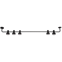 Lampa Sigma MONA 5 plafon czarny 40983