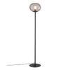 Lampa stojąca ALTON E27 25W Szkło | Czarny