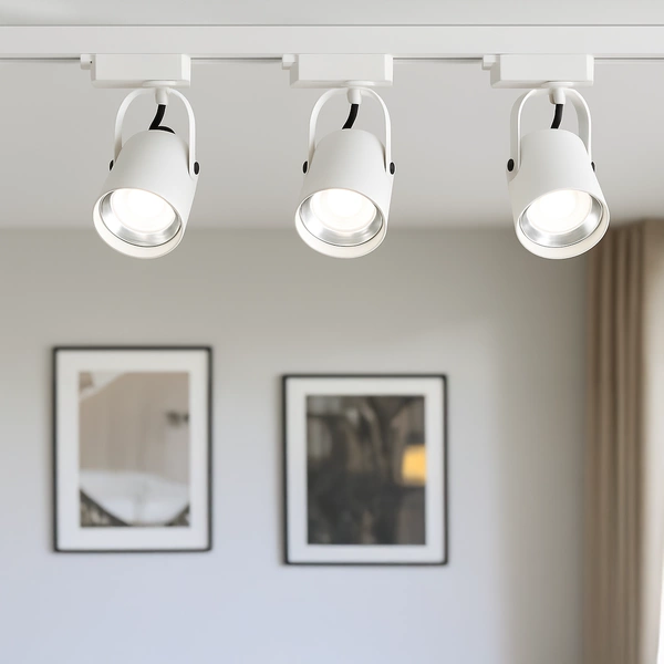 Oprawa Quber Track Biały 1xE27