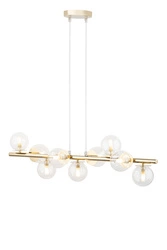 Lampa Sigma AVOLA zwis 9 złoty/transparentny 40801