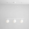 Aldex Lampa wisząca BERYL 3, 1006E, biała, 3x40W E14