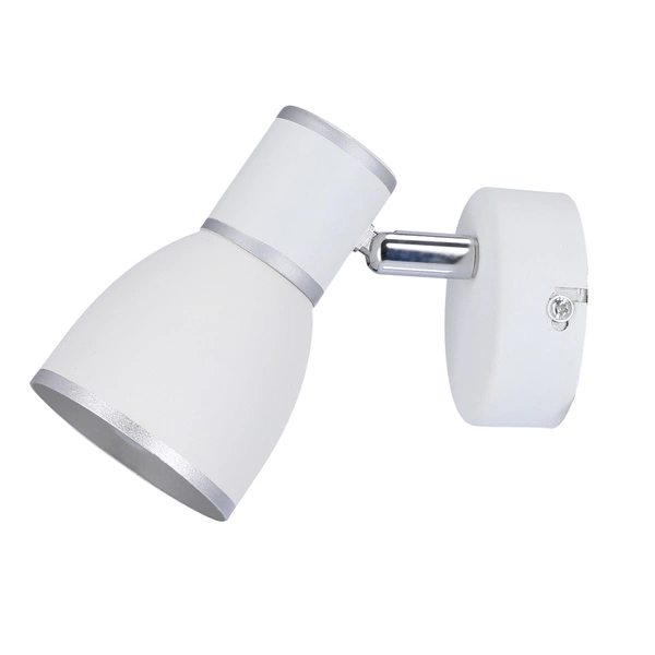 Kinkiet FIDO 91-63366 biały/chrom 1xE14