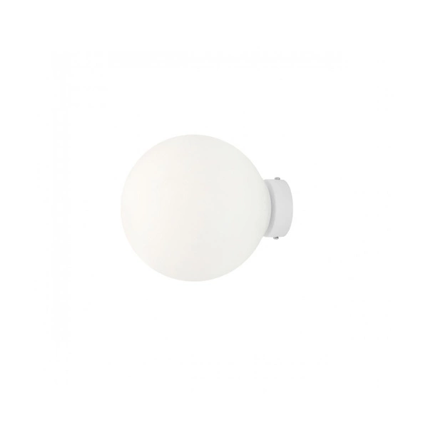 Aldex Kinkiet BALL 1076C_M, 20 cm, biały, 1x60W E27