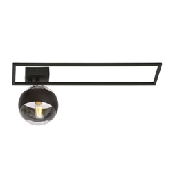 Lampa sufitowa Emibig IMAGO 1B Czarny/STRIPE 1132/1B