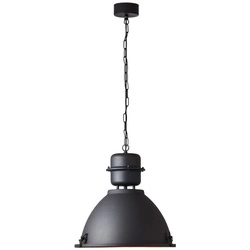Lampa wisząca Brilliant Kiki 1x52W E27 Czarny Korund Metal