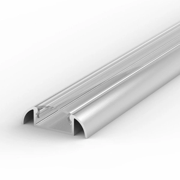 Profil LED P2-1 200cm szer. 13 | do osłonek C1/C4 | srebrny