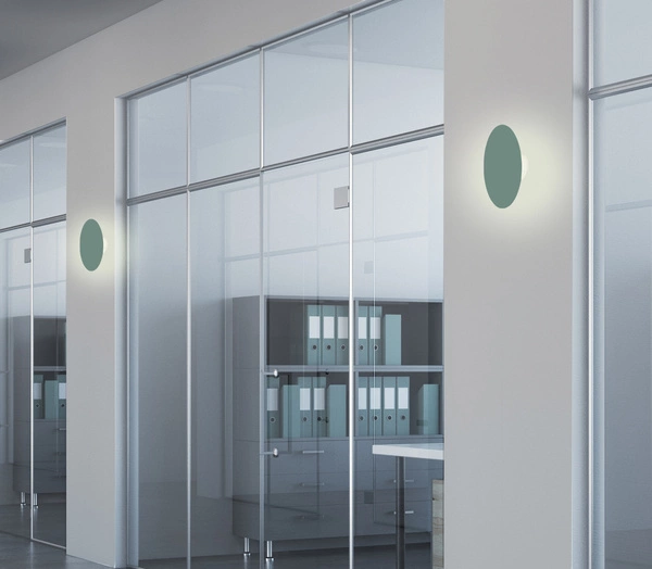 Kinkiet HOLAR LEDEA, 50433249, 15 cm, zielony, 6W LED, barwa neutralna 4000K