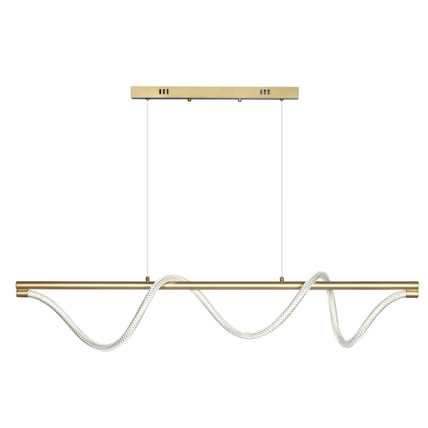 Lampa wisząca Serpente DDXZ003 SPLOT 120cm LED 55W CCT + pilot | złoty