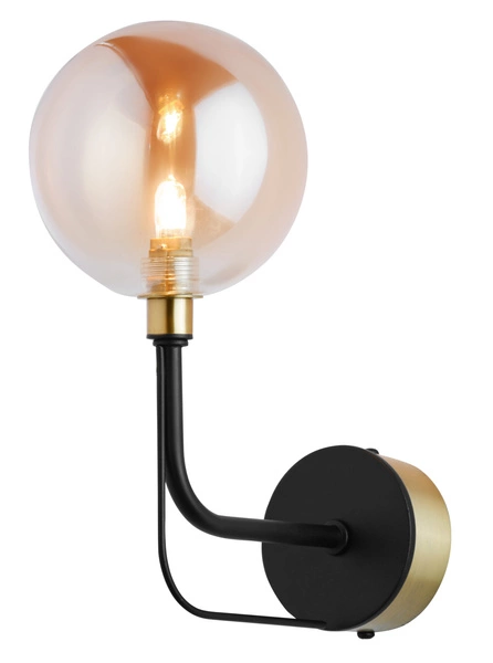 Nowoczesny Kinkiet ERIS wys. 24cm 1xG9 14W IP20 | Złoty