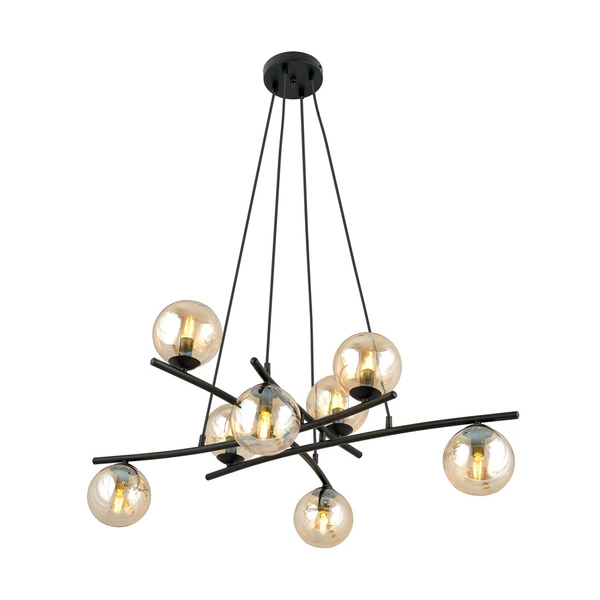 Lampa wisząca Emibig ESSA 8 MIODOWY 1204/8