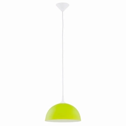 Lampa wisząca ALFA ALBERT ZIELONA 1xE27 30cm | 9194