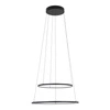 Lampa wisząca CIRCOLO POWER LED 11647 3000K 67W 3700lm wys.149cm | czarny
