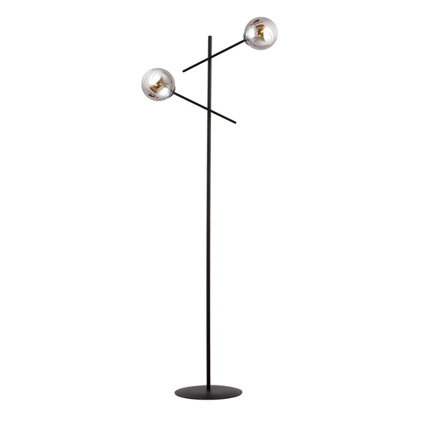 Lampa podłogowa Emibig LINEAR LP2 Czarny/GRAFIT 1167/LP2