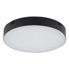 Plafon LID ROUND LED 30cm 50W barwa ciepła 3000K | czarny 10410